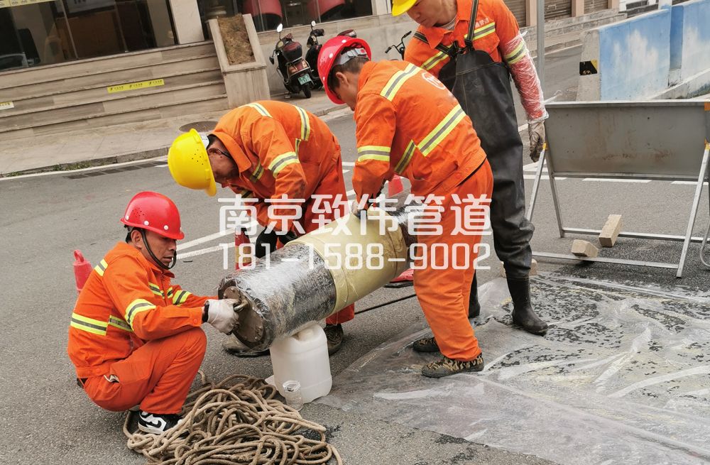 339赛虹桥管道修复